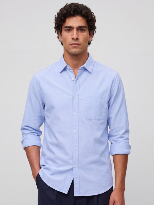 Sky Blue Oxford Shirt