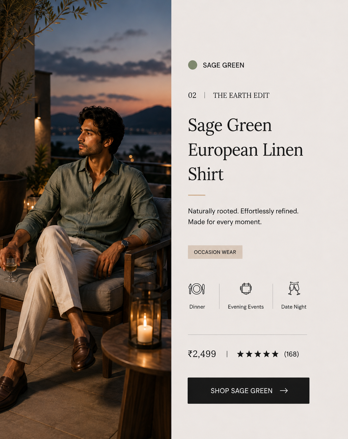 Linen Shade Banner