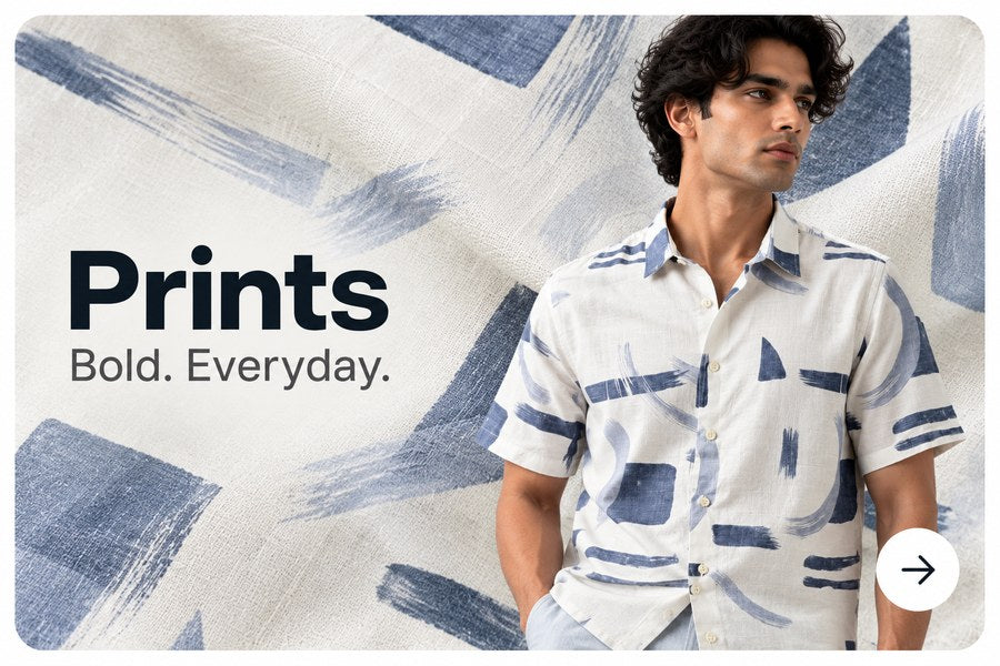 Prints — bold, everyday shirts