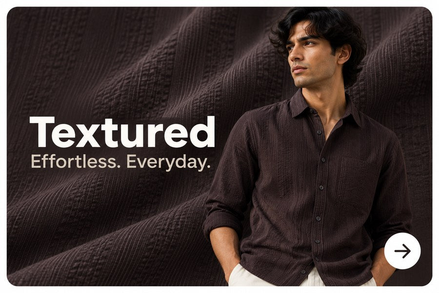 Textured — effortless, everyday shirts