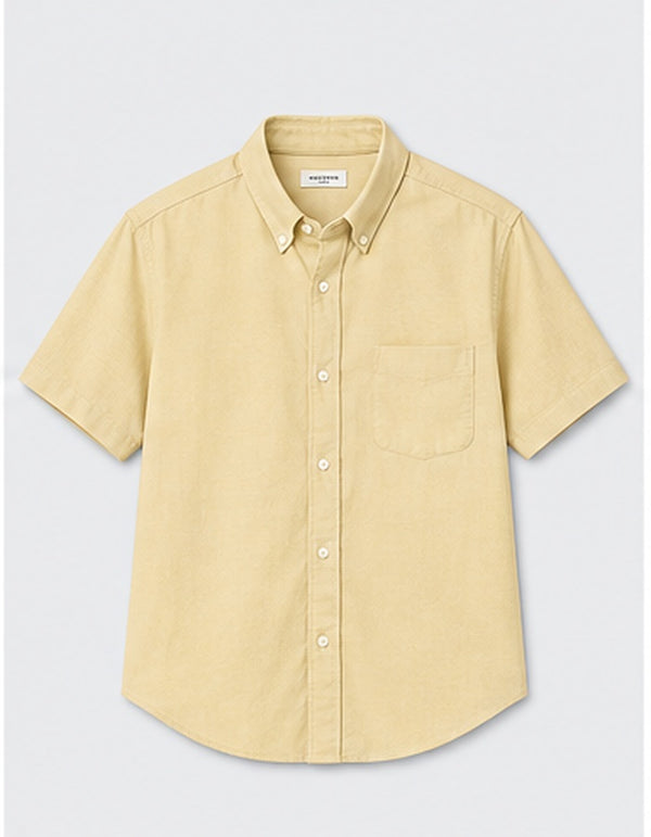 Butter Yellow Oxford Shirt