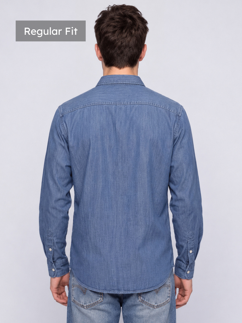 Denim Light Indigo Shirt