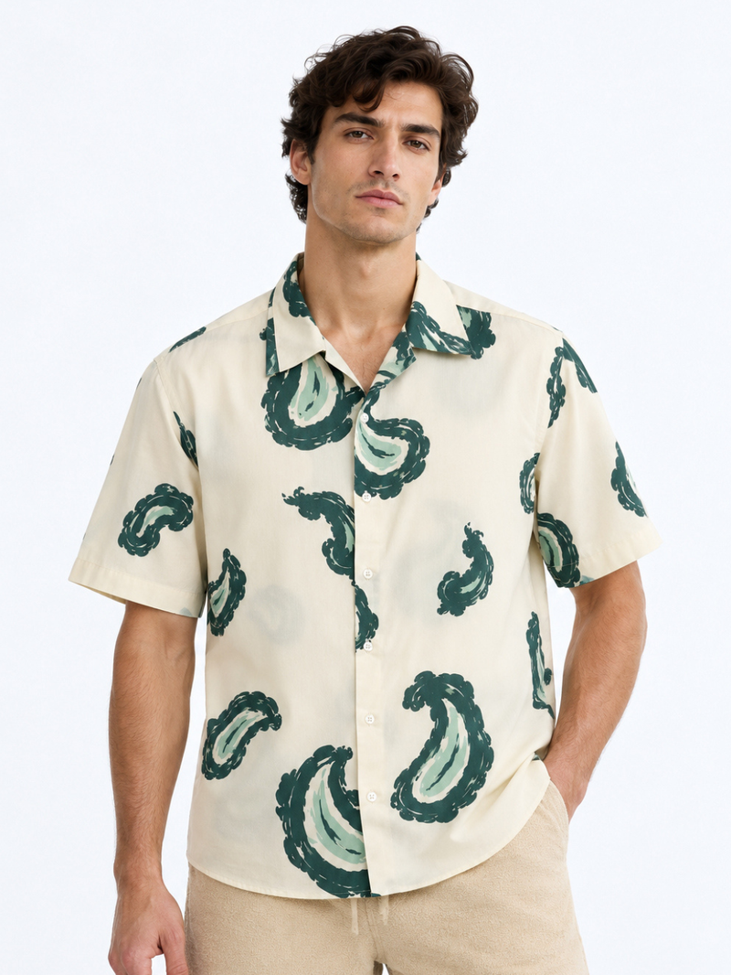 Botanical Paisley Resort Shirt