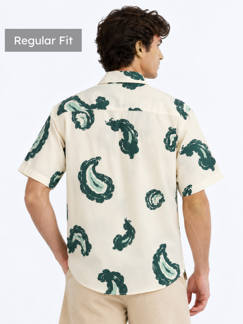 Botanical Paisley Resort Shirt