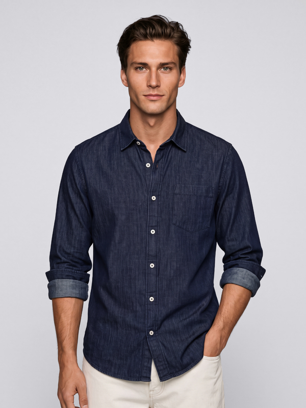 Denim Dark Indigo Shirt