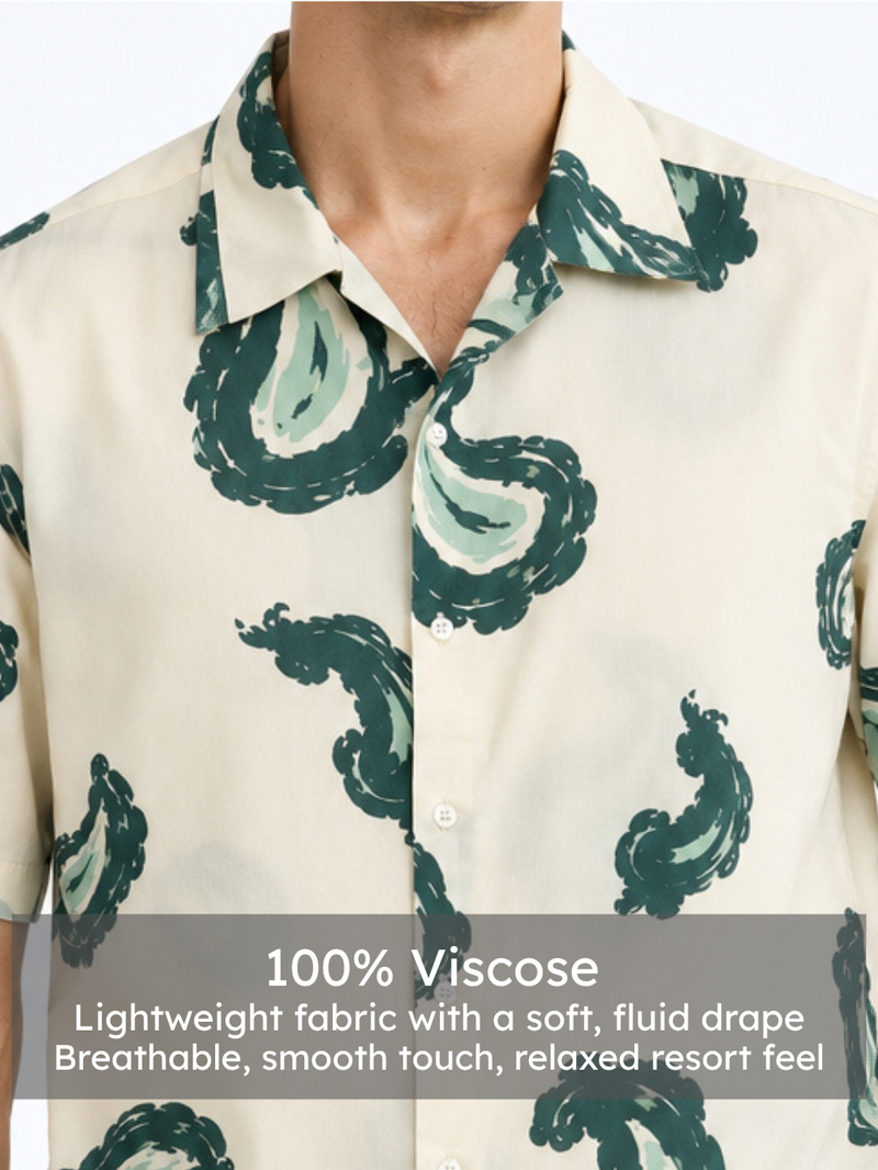 Botanical Paisley Resort Shirt