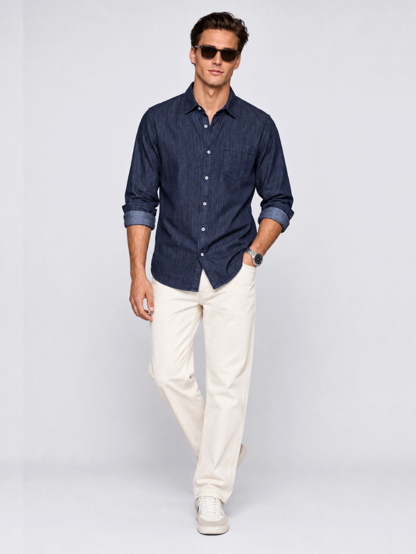 Denim Dark Indigo Shirt