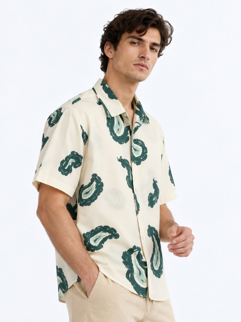 Botanical Paisley Resort Shirt