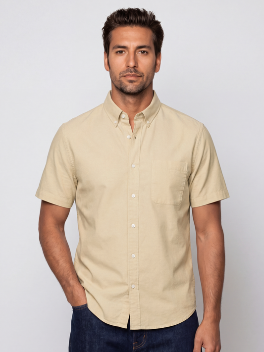 Mustard Oxford Shirt