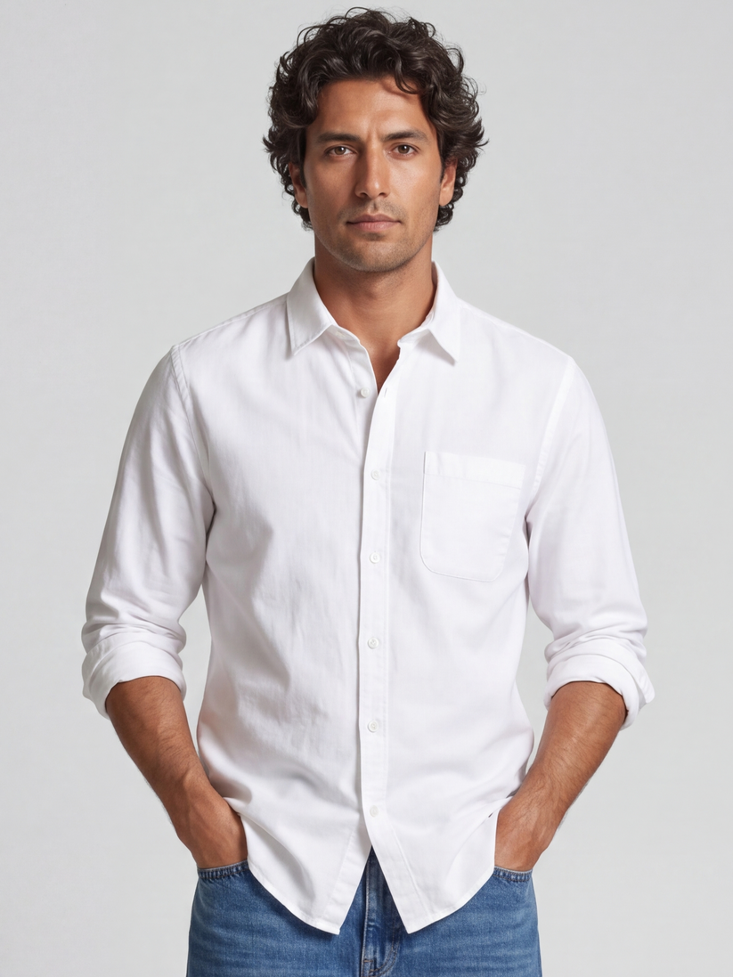 White Oxford Shirt