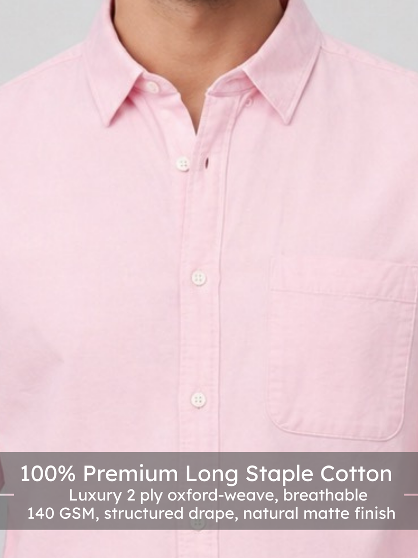 Pink Oxford Shirt