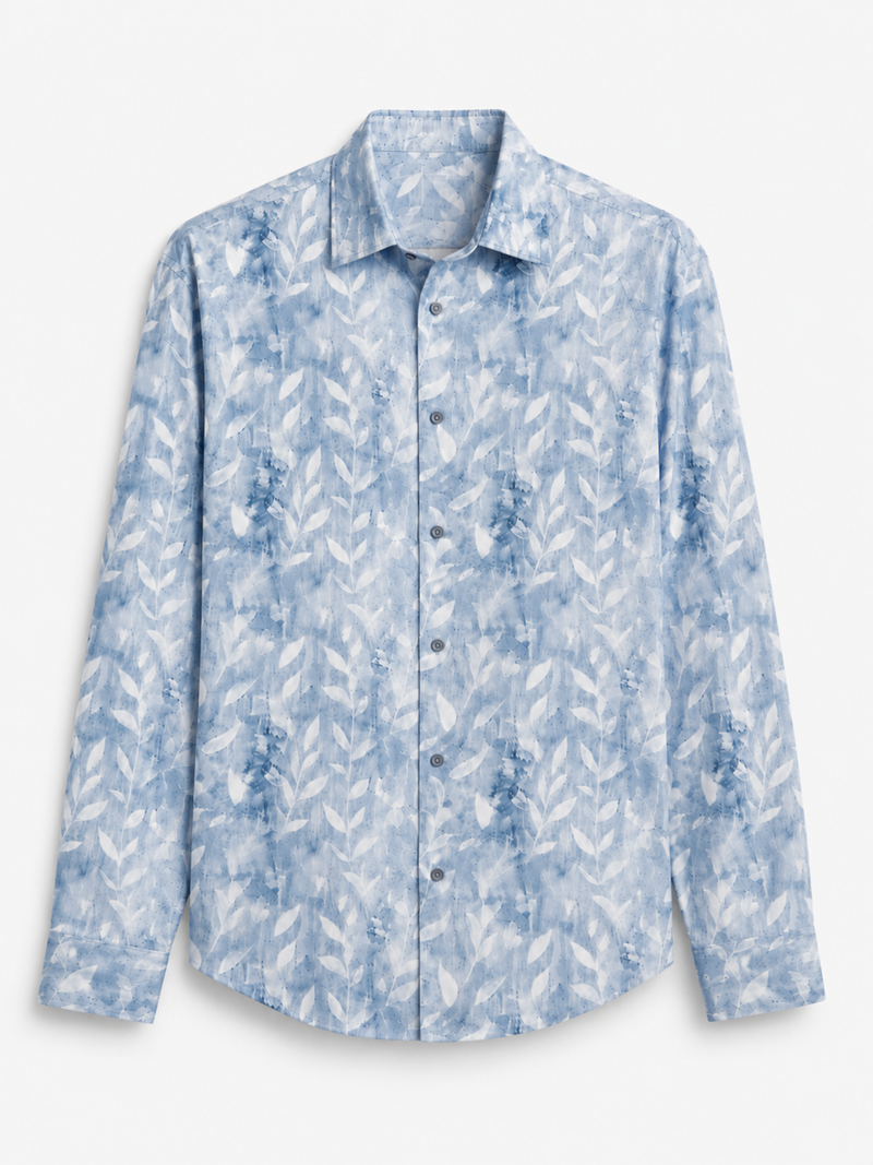 Urban Blue Print Shirt