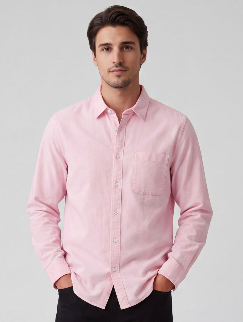 Pink Oxford Shirt