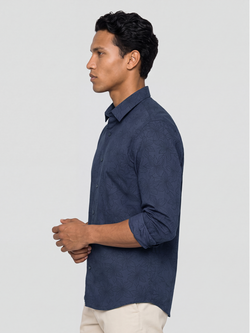Midnight Bloom Shirt