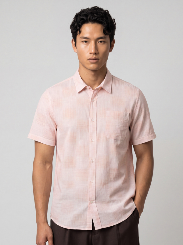 Sandstone Crosshatch Shirt
