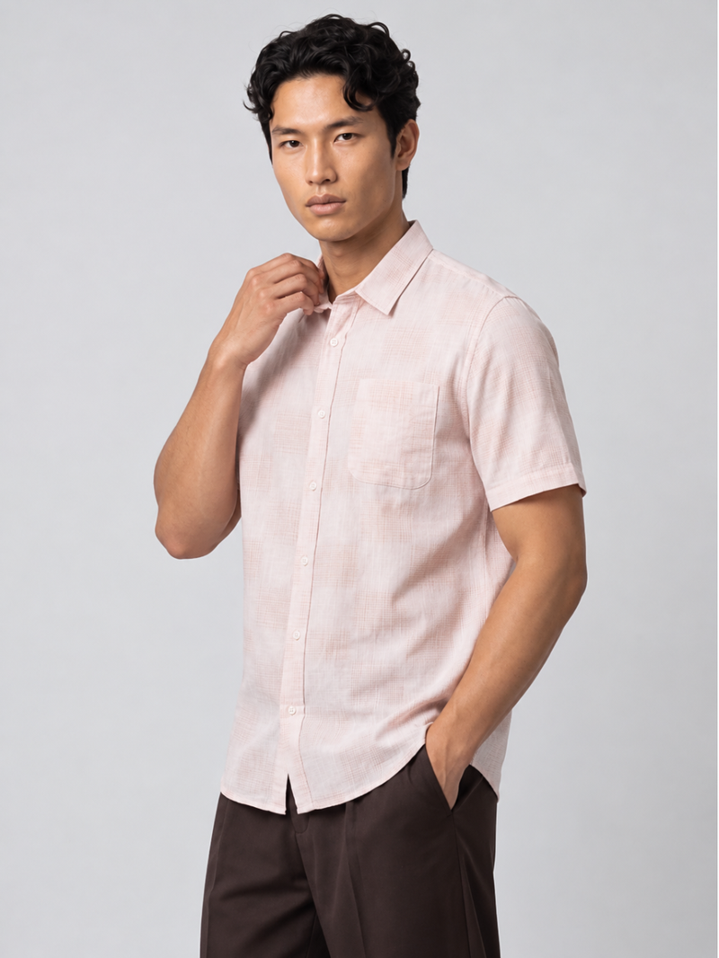 Sandstone Crosshatch Shirt