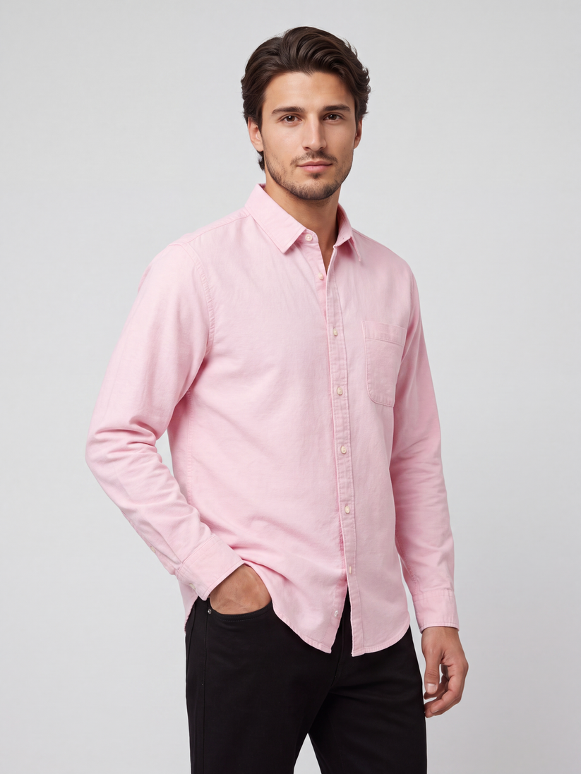 Pink Oxford Shirt