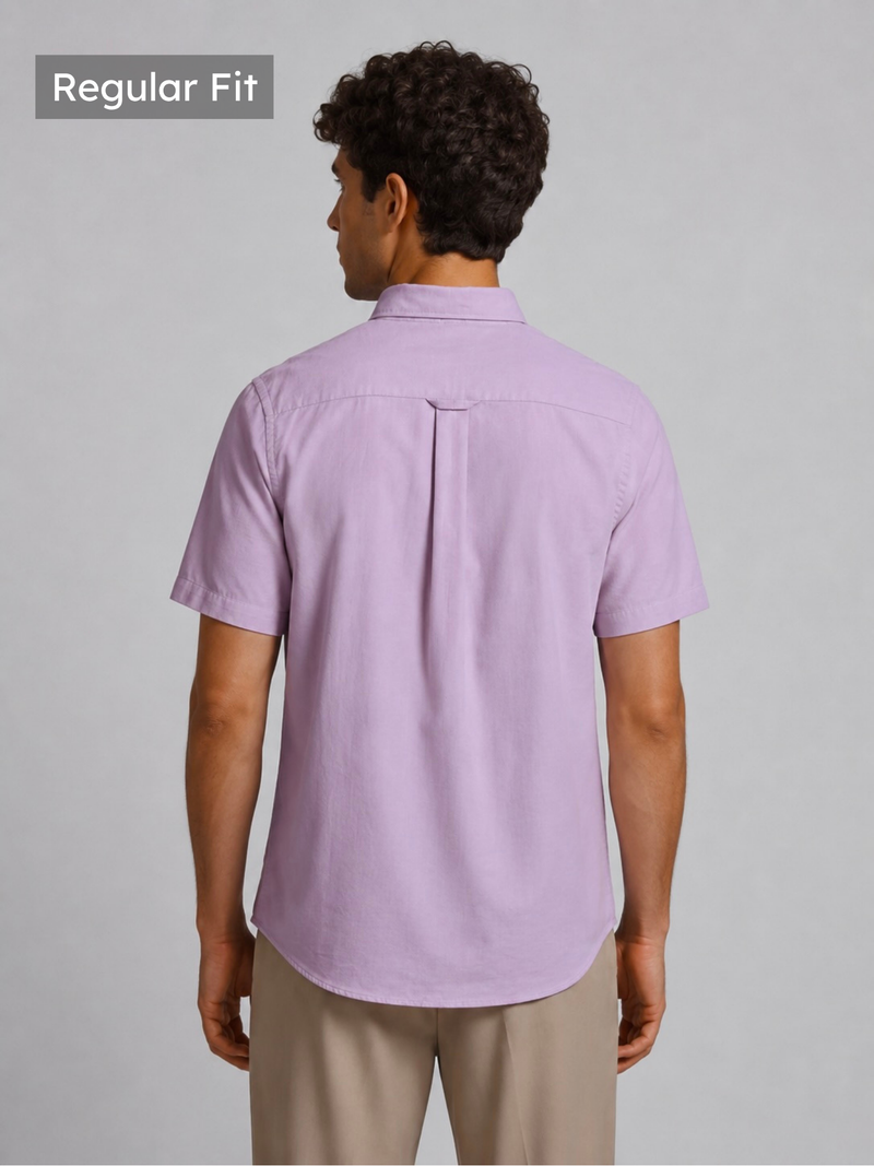 Lavender Oxford Shirt