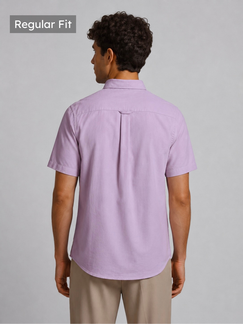 Lavender Oxford Shirt