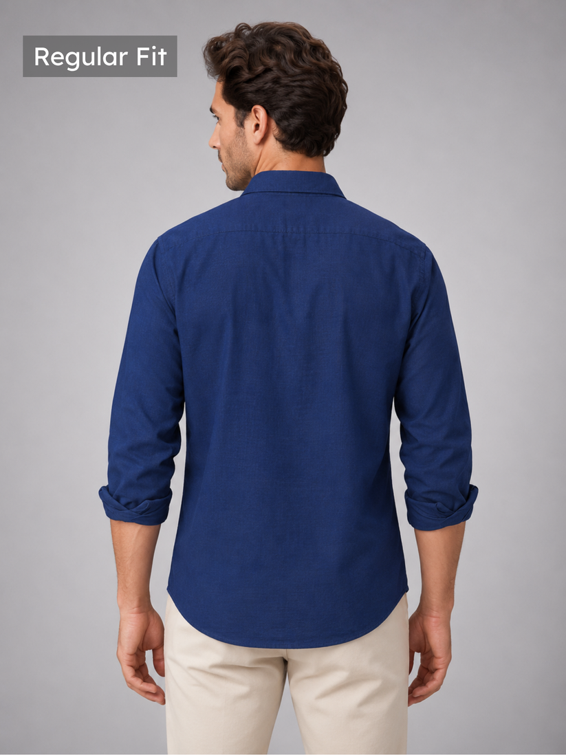 Navy Oxford Shirt