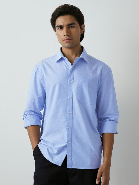 Sky Blue Oxford Shirt