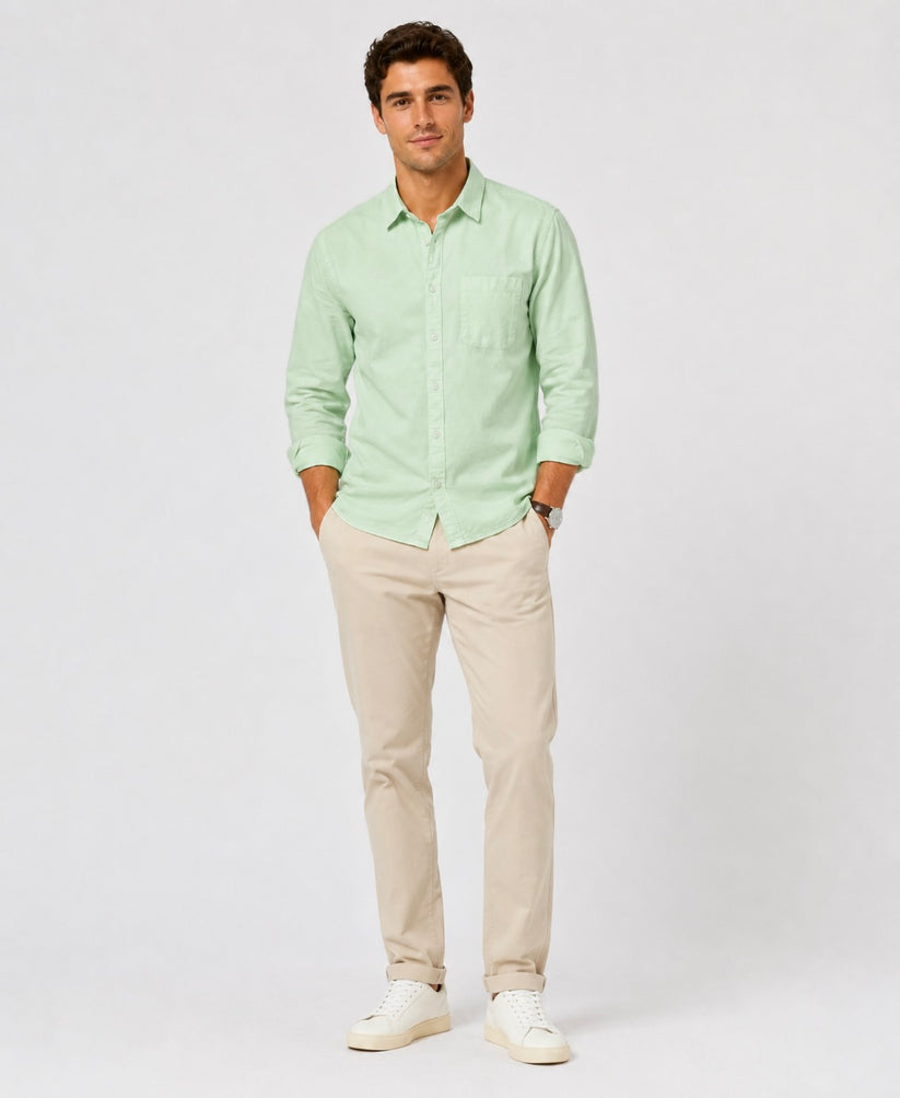 Green Oxford Shirt