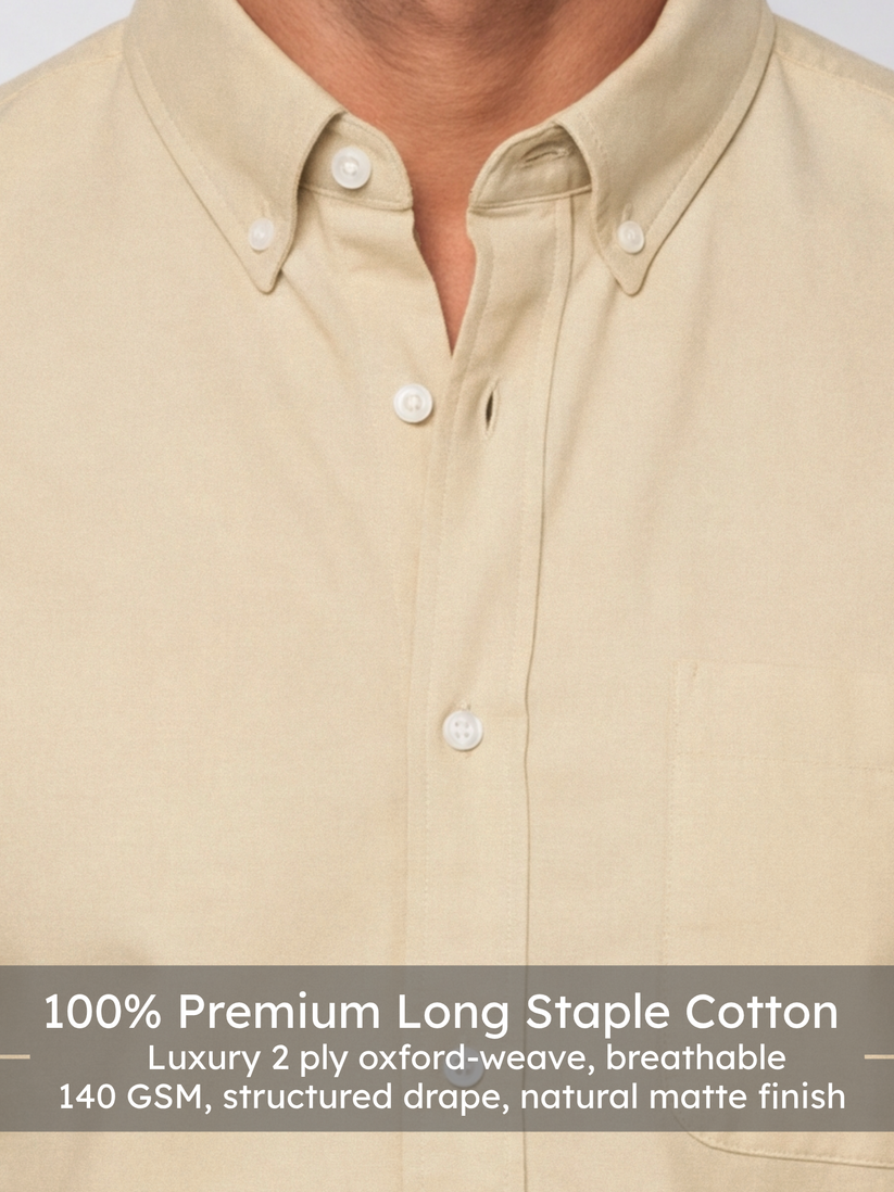 Mustard Oxford Shirt