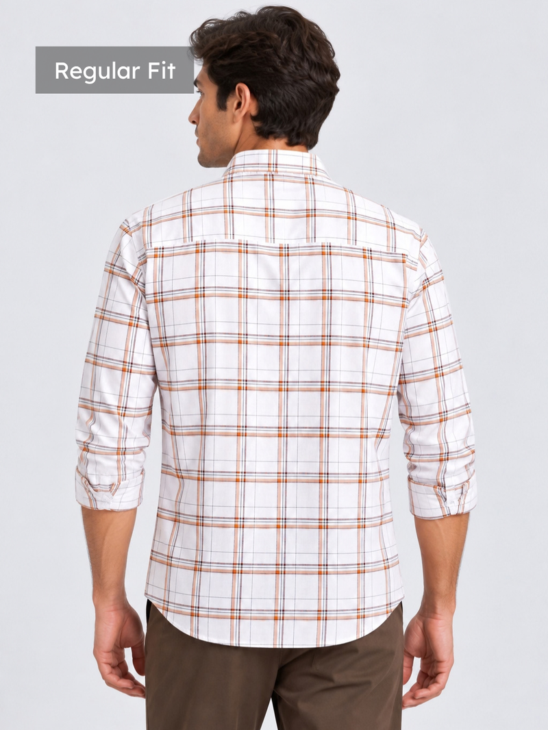 Sandstone Windowpane Shirt