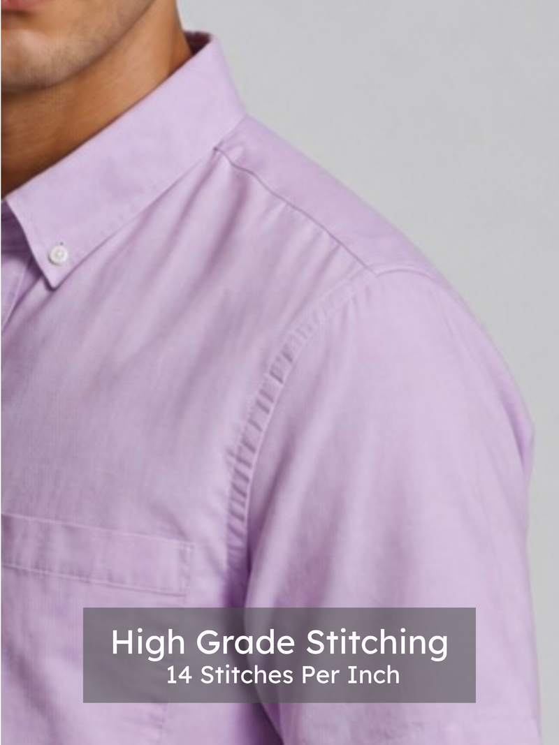 Lavender Oxford Shirt
