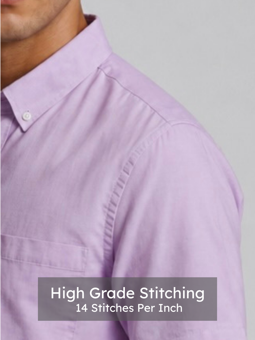 Lavender Oxford Shirt
