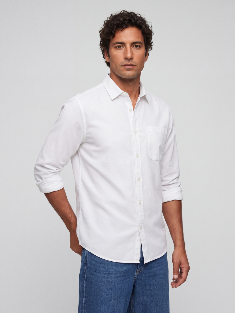 White Oxford Shirt