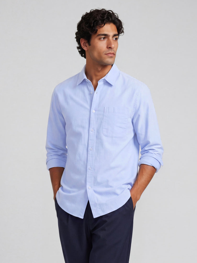 Blue Oxford Shirt