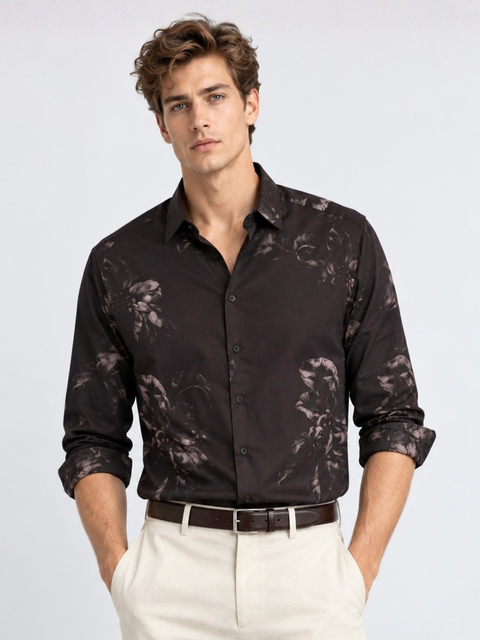 Slim Fit Midnight Ember Shirt
