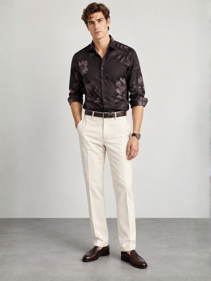 Slim Fit Midnight Ember Shirt