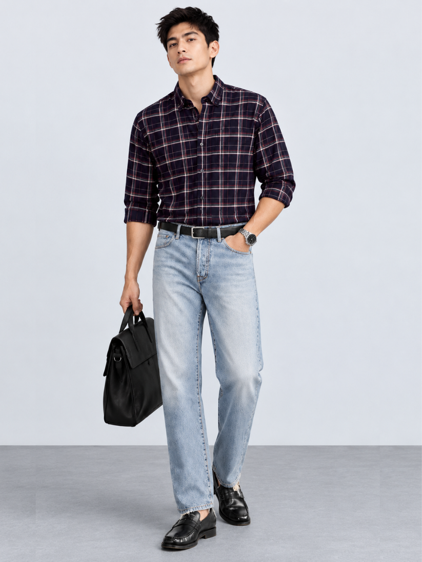 Midnight Tartan Shirt