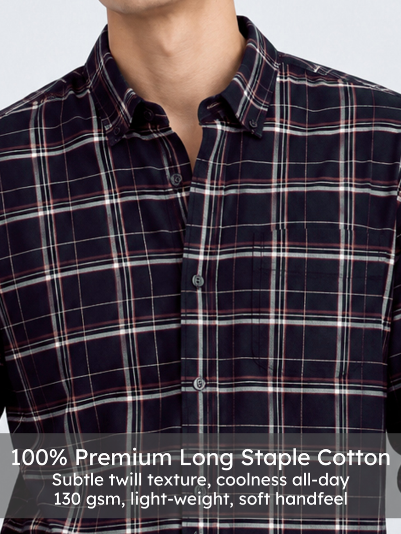 Midnight Tartan Shirt
