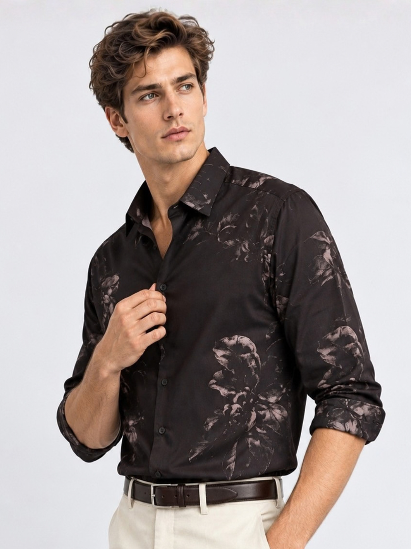 Slim Fit Midnight Ember Shirt