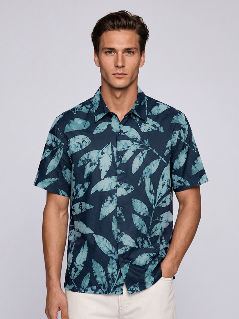 Storm Leaf Camp Shirt