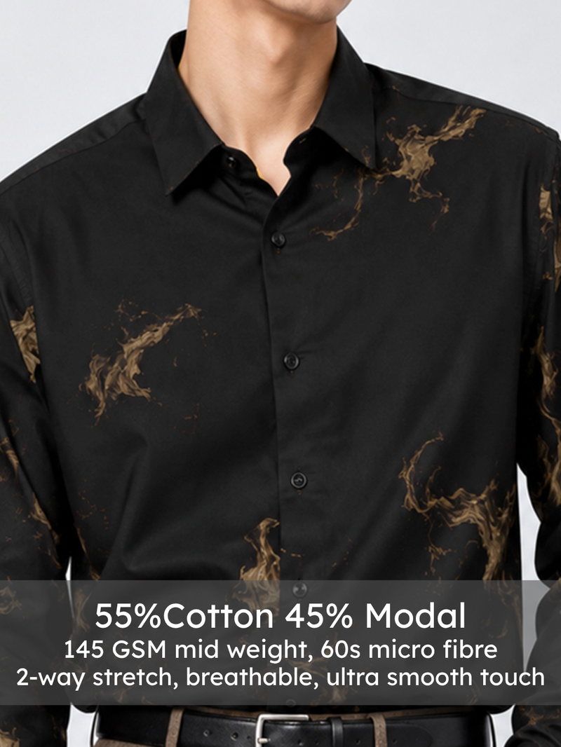 Slim Fit Midnight Ember Shirt