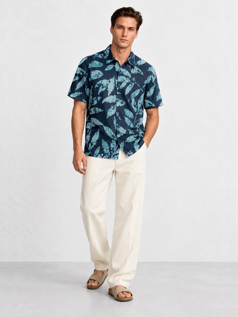 Storm Leaf Camp Shirt