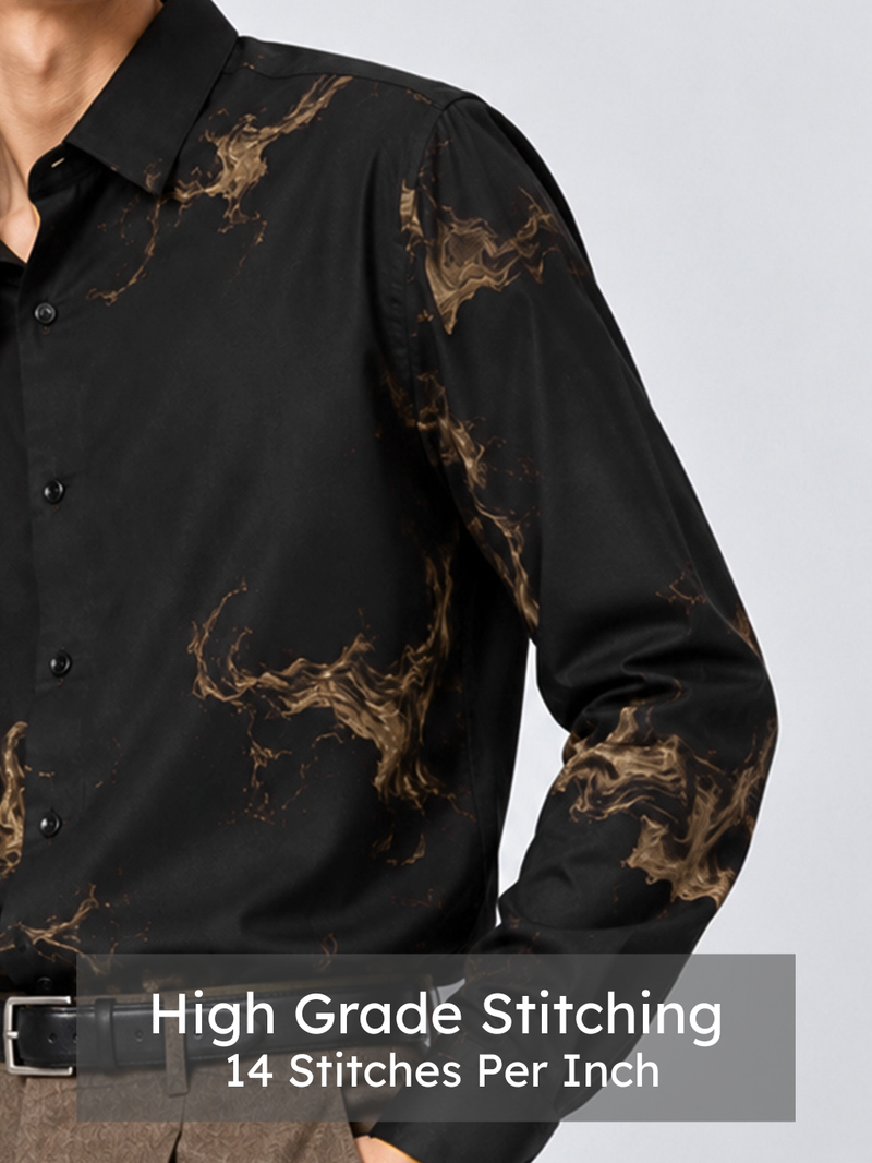 Slim Fit Midnight Ember Shirt