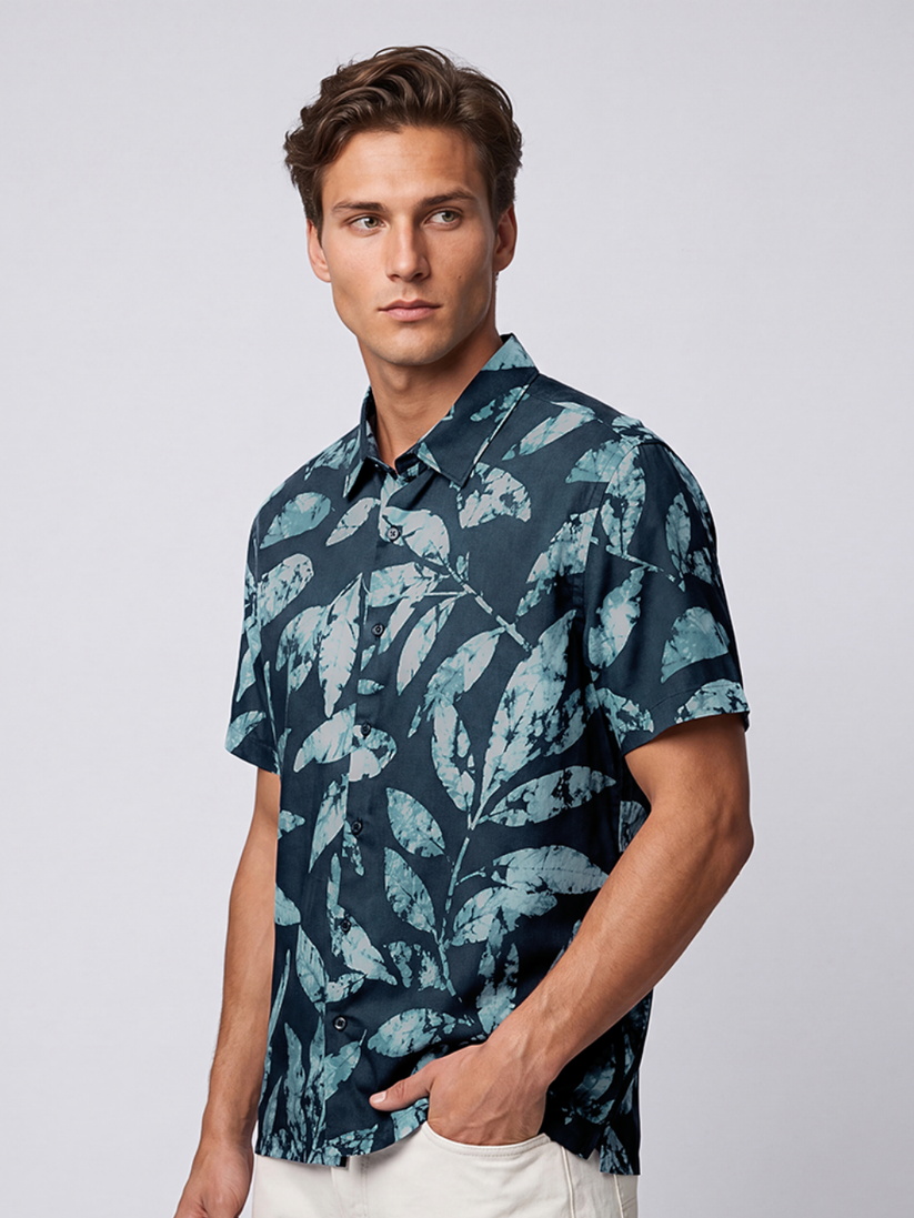 Storm Leaf Camp Shirt