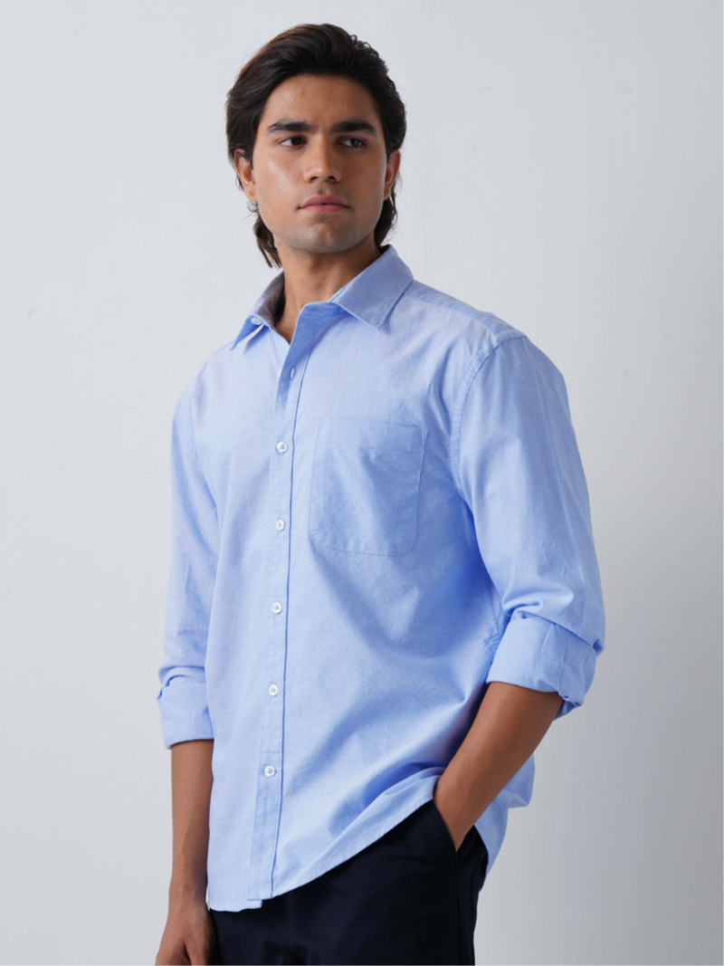 Sky Blue Oxford Shirt