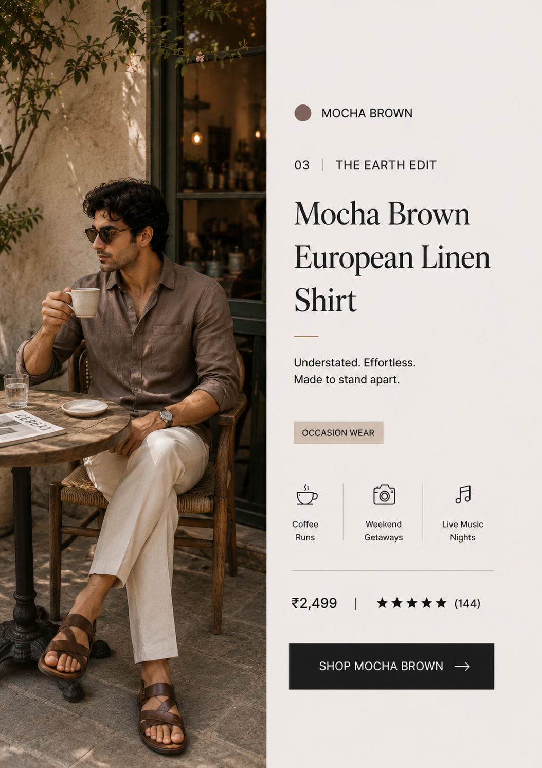 Linen Shade Banner