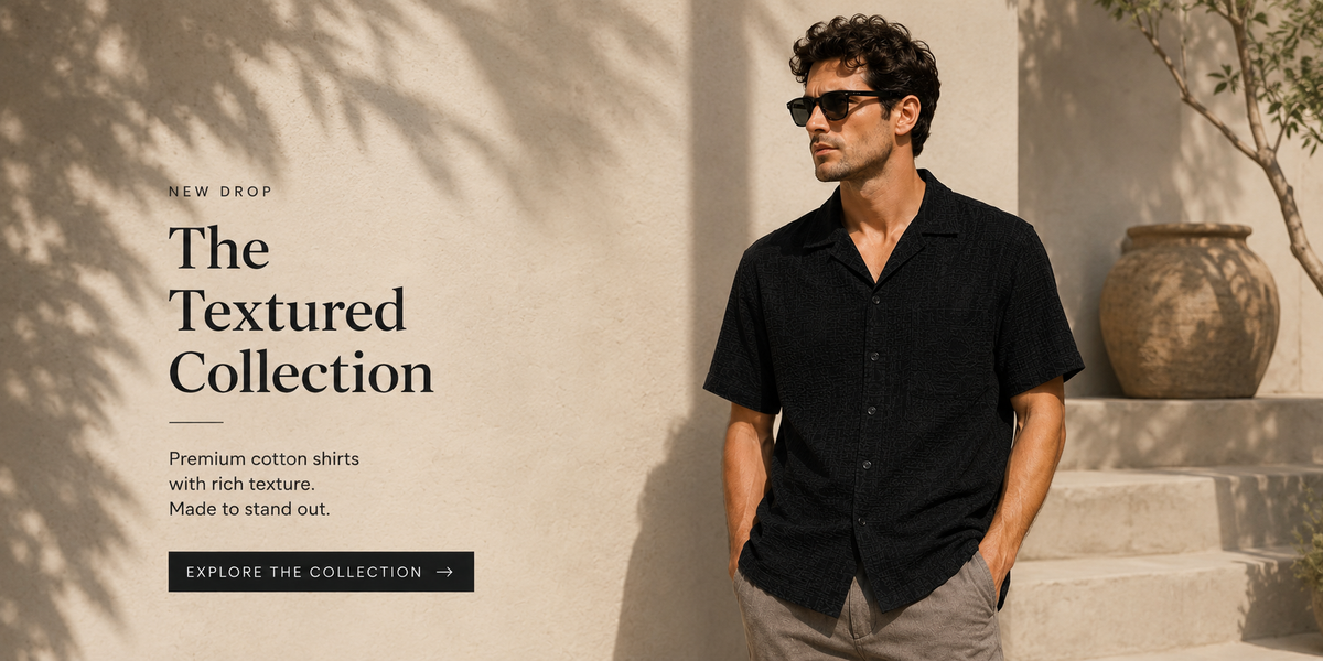 Shop Jacquard Textured Shirts