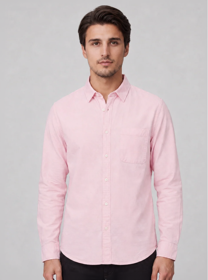 Pink Oxford Shirt