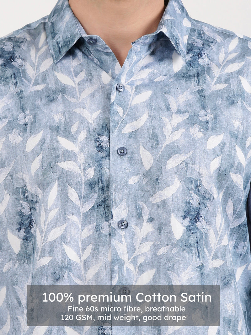 Urban Blue Print Shirt