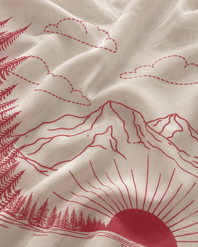 The Fuji Daybreak Crinkled Shirt