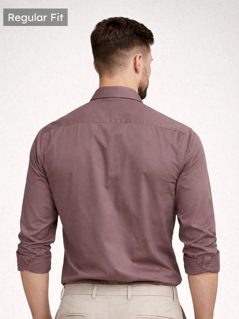 Twilight Mauve Luxe Stretch Shirt