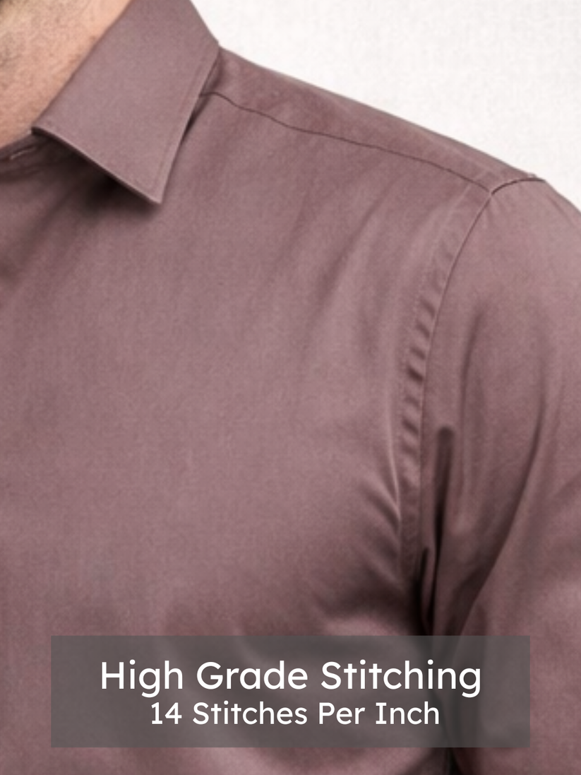Twilight Mauve Luxe Stretch Shirt
